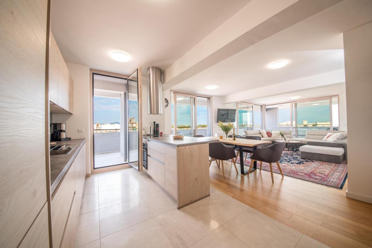 Premium Penthouse Orizzonte Apartment Zadar Ngoại thất bức ảnh