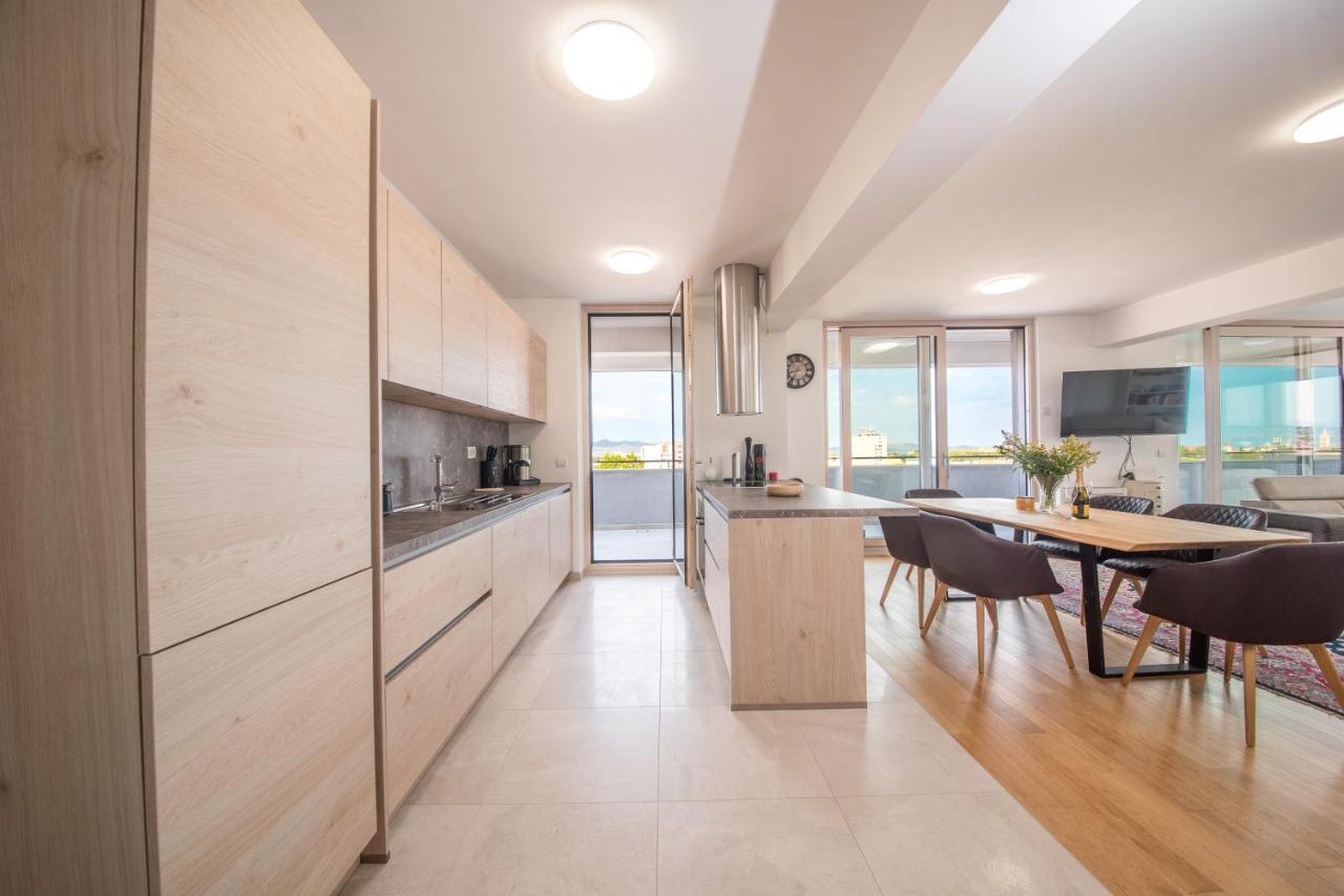 Premium Penthouse Orizzonte Apartment Zadar Ngoại thất bức ảnh